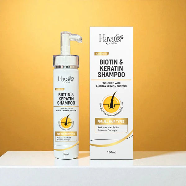Biotin & Keratin Shampoo – Strength & Repair Formula