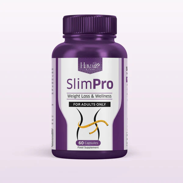 SlimPro Weight Loss Capsules – Natural Fat Burner for Gut Health, Immunity & Wellness | Wellness by Rabi Pirzada